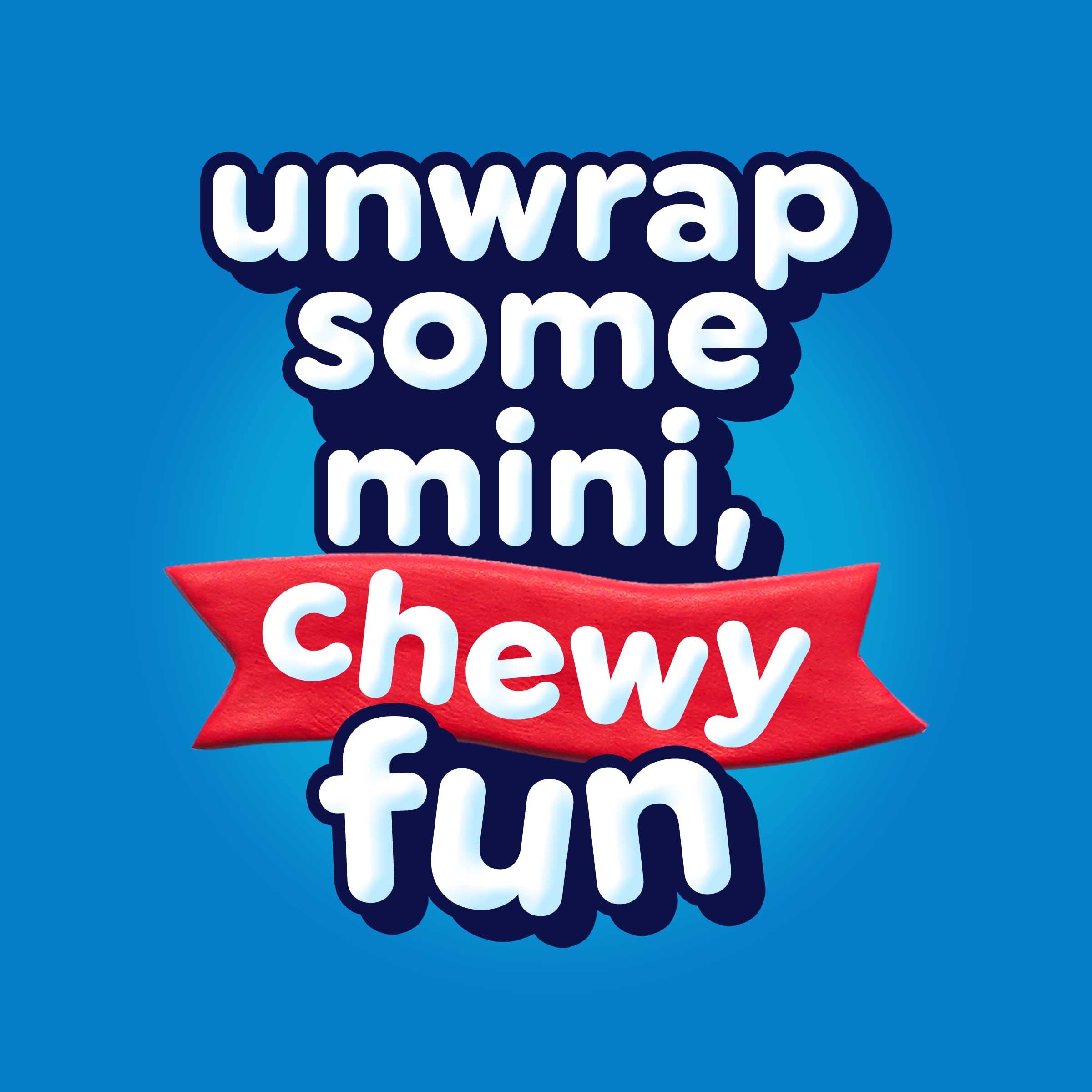 Array of Airheads flavors laid out and labeled to highlight flavor variety choices