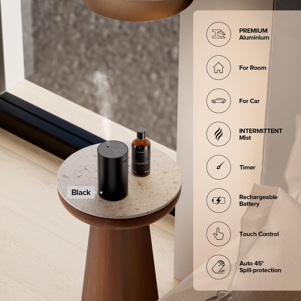 Airversa ADX detachable nozzle close-up showing easy refill design and reduced spill risk