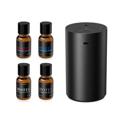 Airversa ADX front view in black showing sleek anodized finish and modern profile for stylish decor