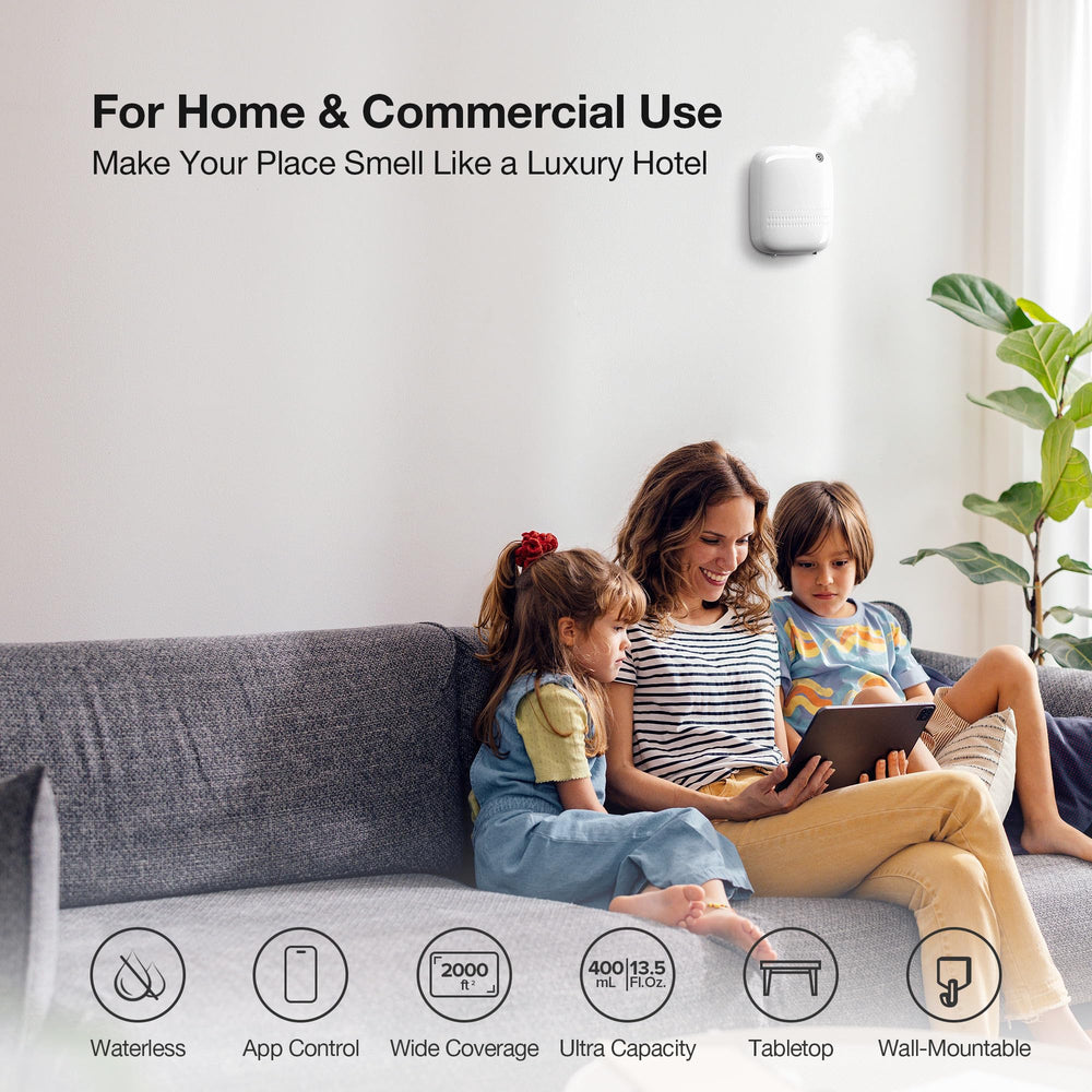 Airversa ANW Sleekpoint app on phone controlling schedules for convenience