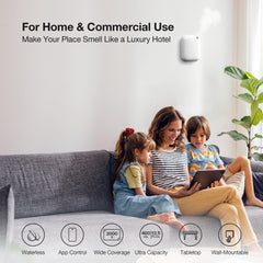 Airversa ANW Sleekpoint app on phone controlling schedules for convenience
