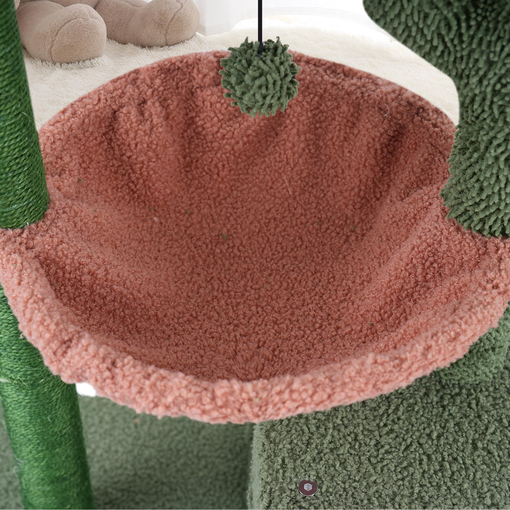 AIWIKIDE sisal post texture close-up showing durable scratching surface to protect furniture