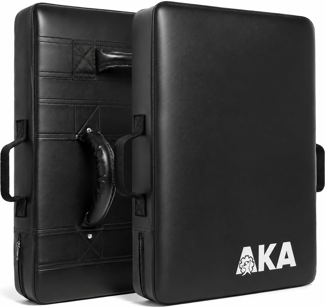 AKABIKE front view blocking shield showing full contact area and protection