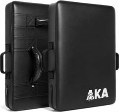 AKABIKE front view blocking shield showing full contact area and protection