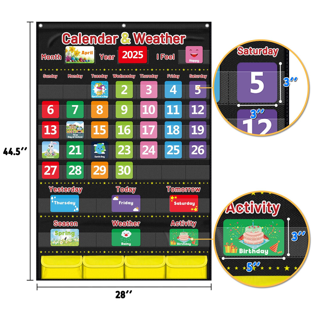 AKAYOK bottom storage pockets filled with extra cards for tidy organization and quick access