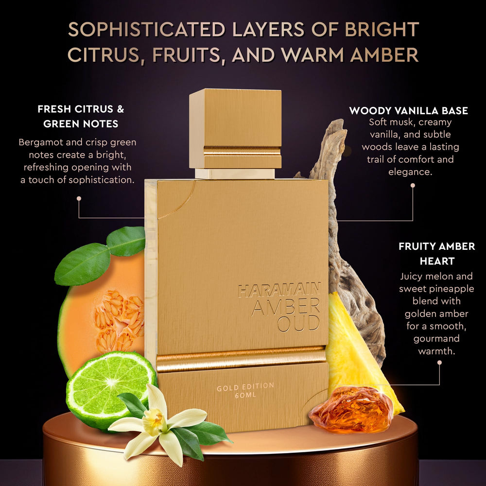 Al Haramain spray mist in hand illustrating easy application and portability
