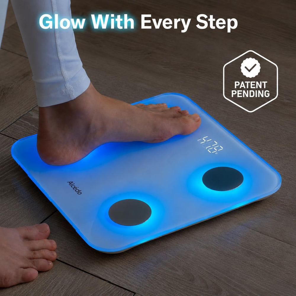 Alcedo LED color glow close-up highlighting customizable lights for mood