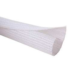 Alex Tech front roll view showing white 25ft sleeve for neat cord bundling