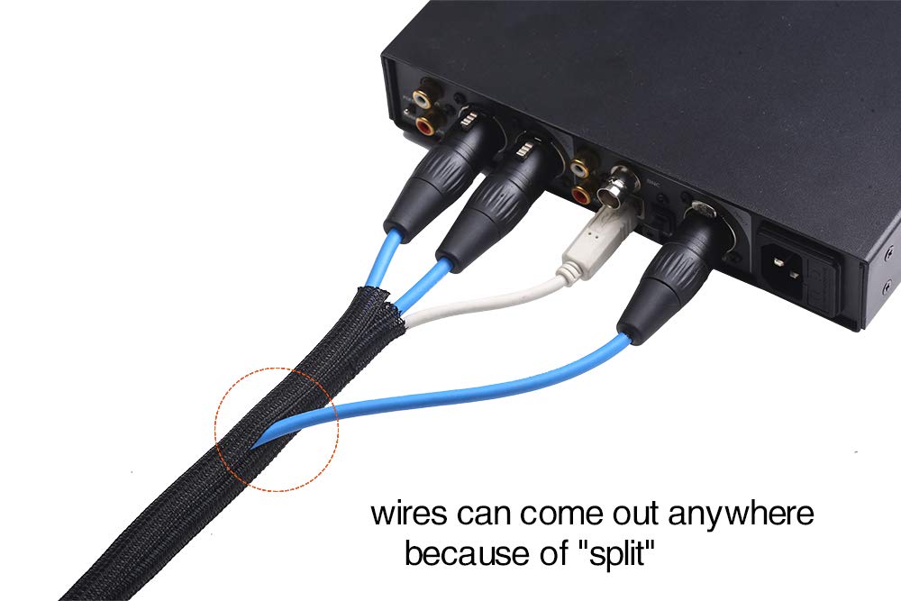 Alex Tech installed under desk bundling chargers and HDMI for neater workspace