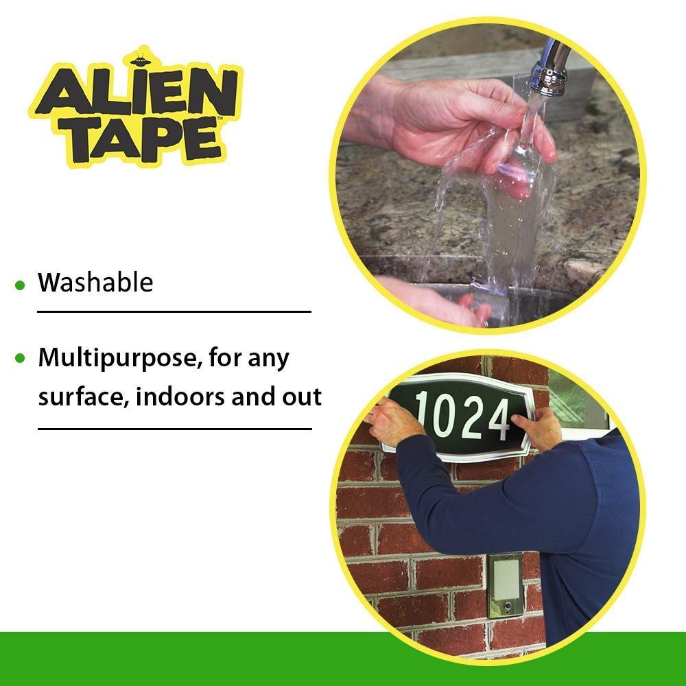ALIEN TAPE close-up of nano texture demonstrating grip strength