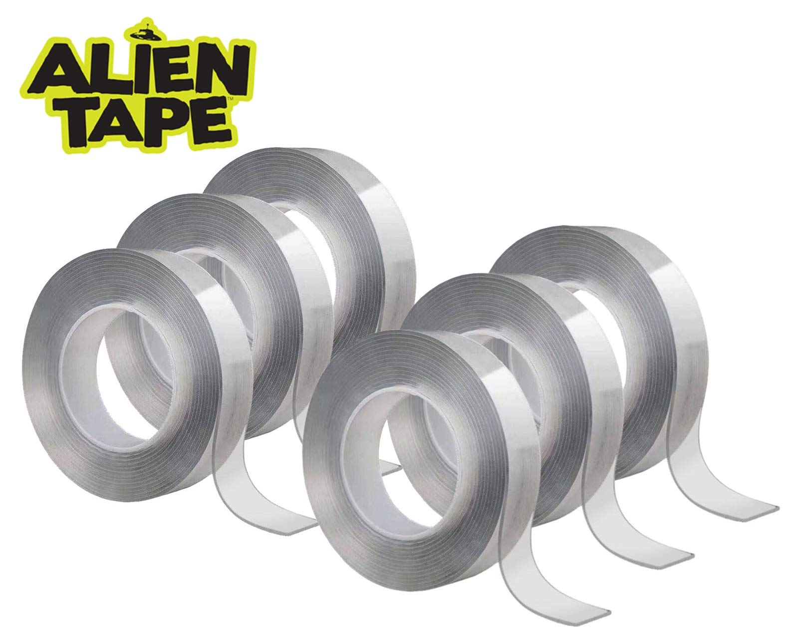 ALIEN TAPE securing a rug corner to prevent slipping and movement