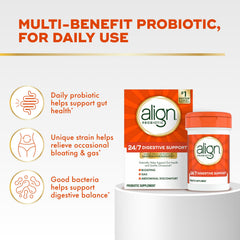 Align open bottle with capsules visible highlighting convenience and daily use