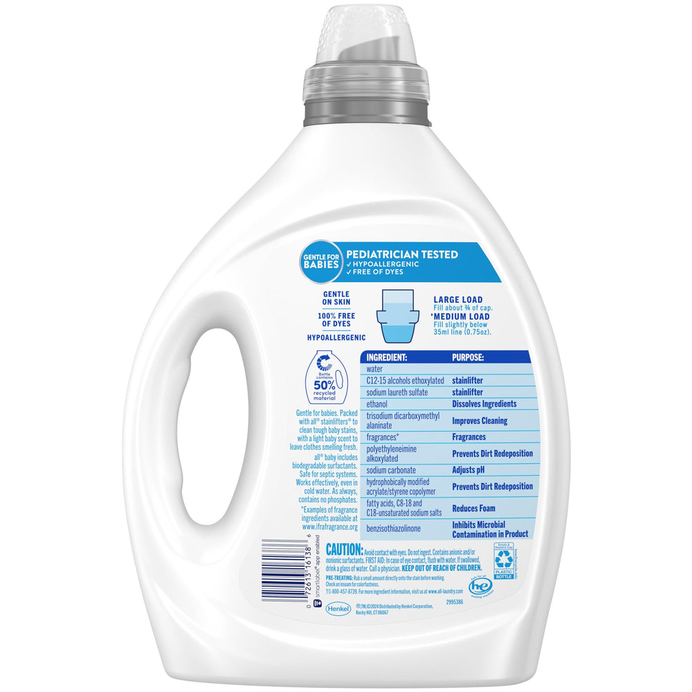 all family doing laundry in bright room highlighting effective baby-safe cleaning