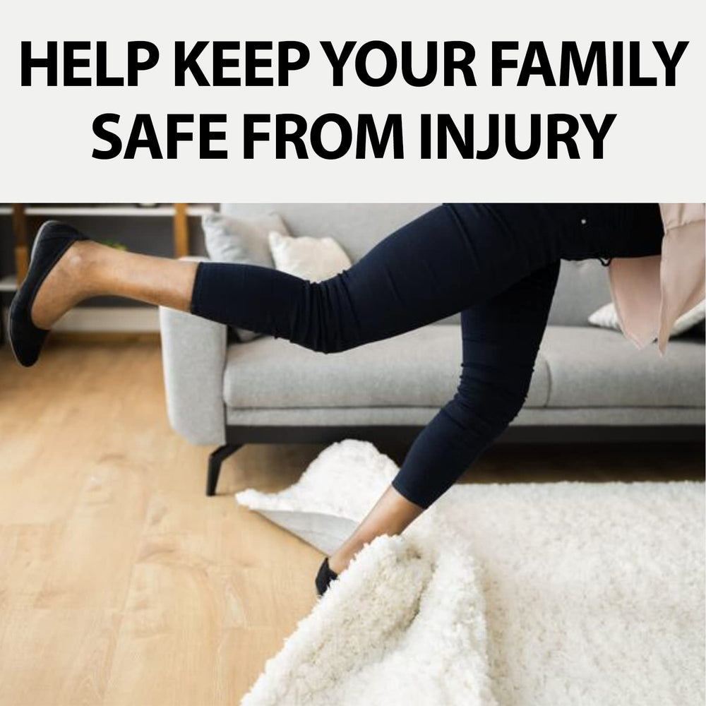 All Flooring Now label close-up highlighting low-odor, low-VOC safety