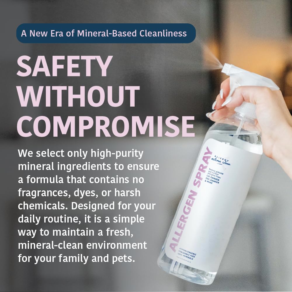 Allergy Asthma Clean mineral concentrate powder detail for safety