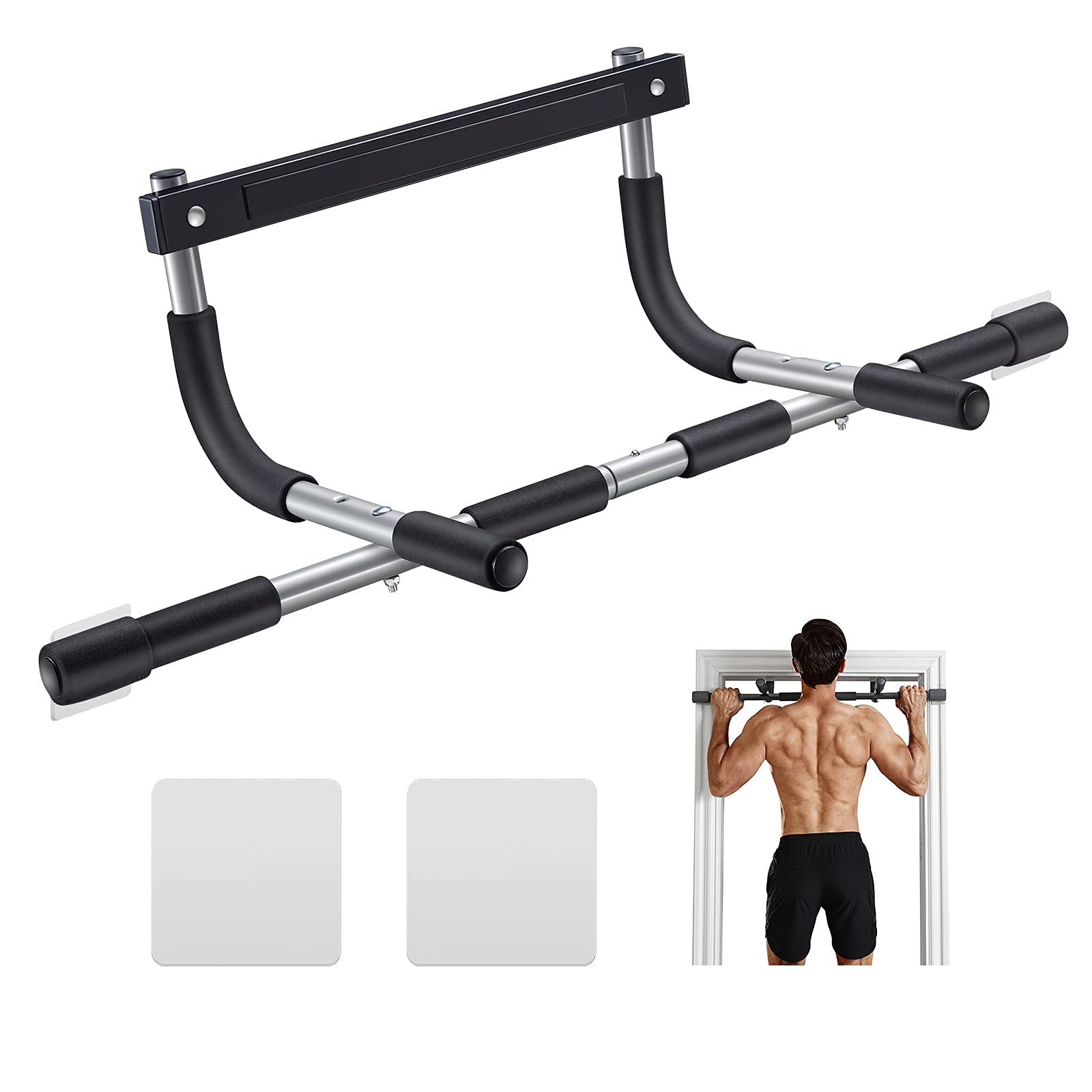 Ally Peaks front view showing doorway installation and sturdy support