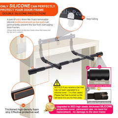 Ally Peaks silicone pad detail protecting door frame from marks