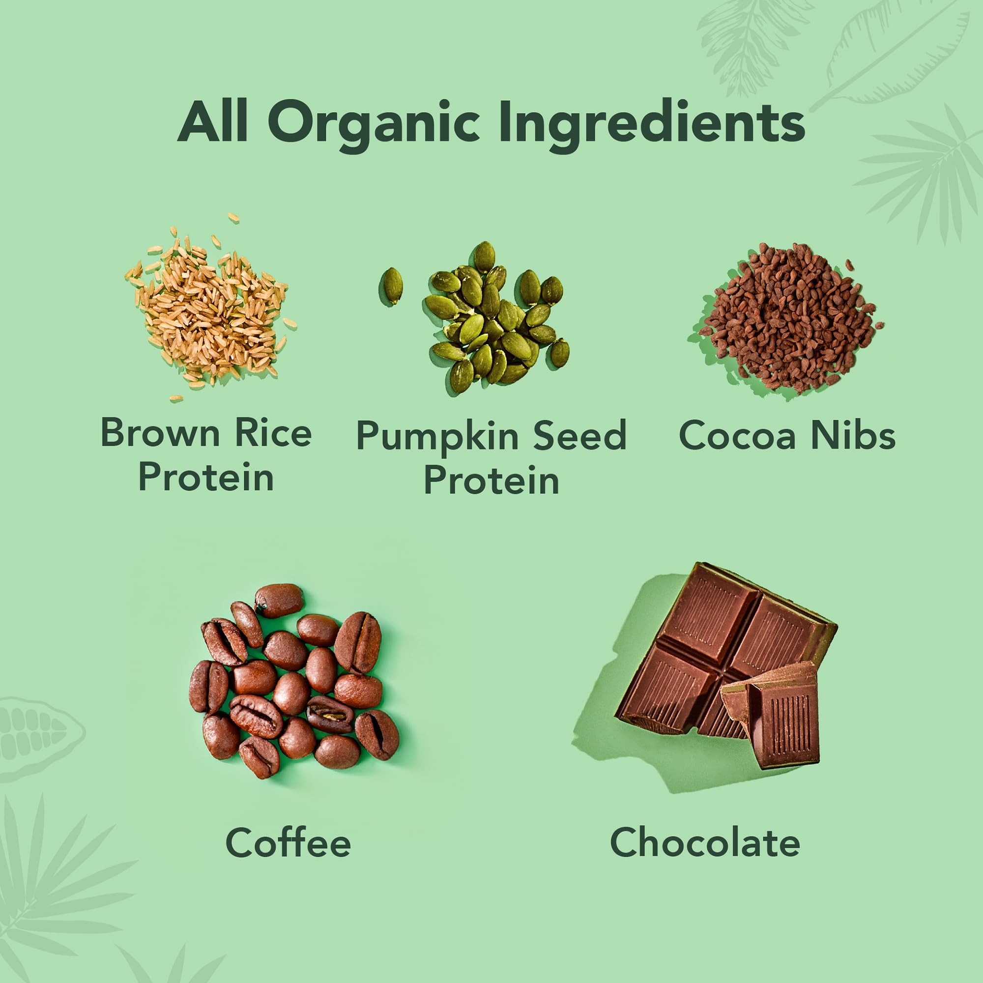 ALOHA chocolate espresso texture close-up highlighting rich cocoa and fiber