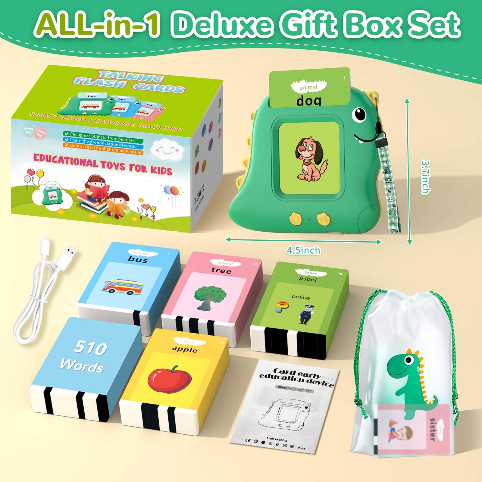 Alotwan gift box displayed as holiday present encouraging early learning