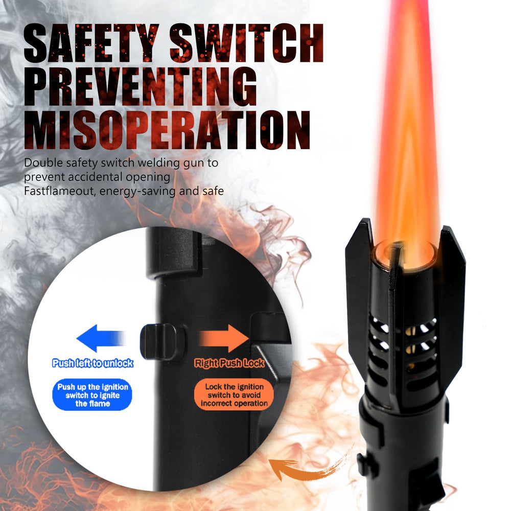 AlpCraft side detail showing flame adjustment ring and windproof vents for precise control