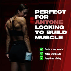 ALPHA LION mixed into protein shake, demonstrates flavorless blend and convenient use
