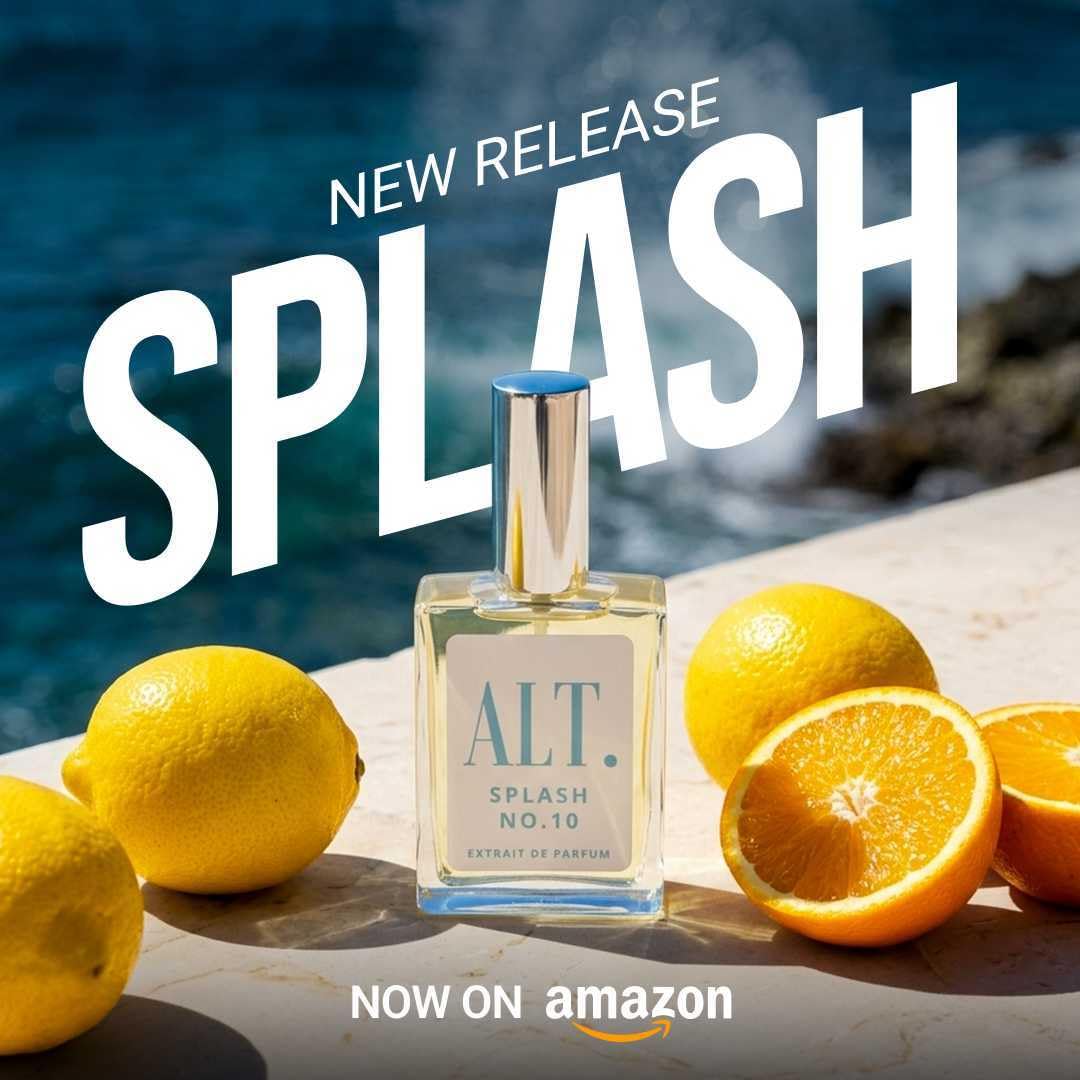 ALT. FRAGRANCES packaging and box presenting premium look and gift-ready appeal