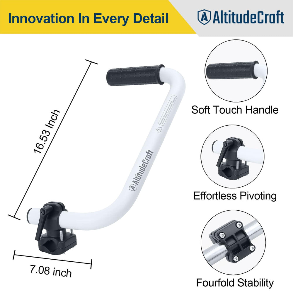 AltitudeCraft in use by a gardener showing reduced bending and better control