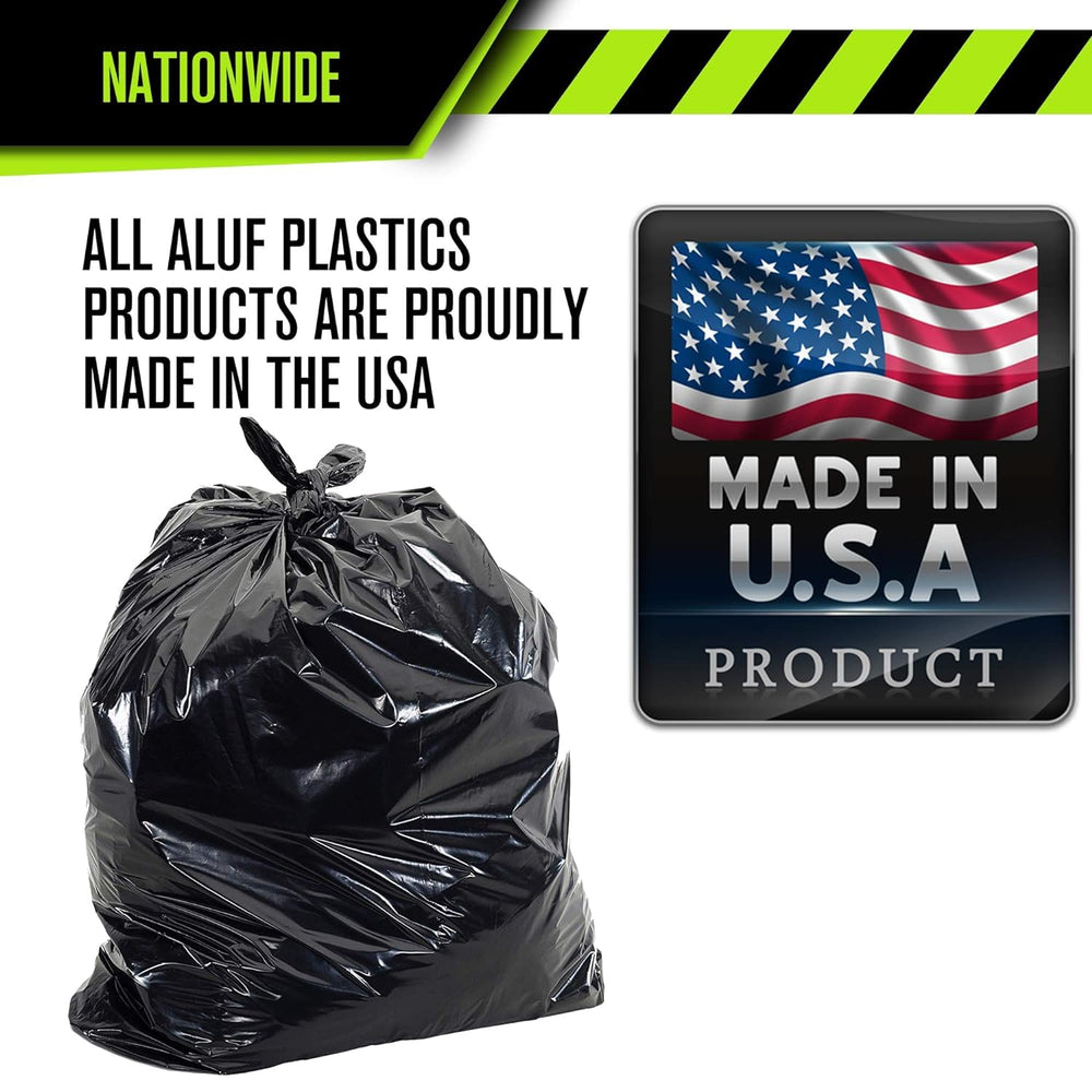 Aluf Plastics beside a 55-gallon drum for scale and capacity benefit