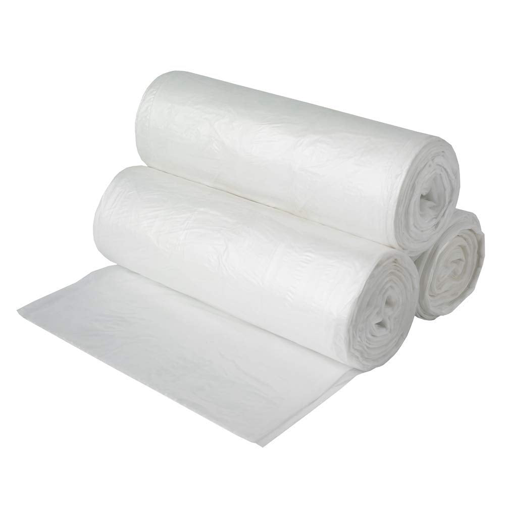 Aluf Plastics roll next to a hand for scale showing compact storage