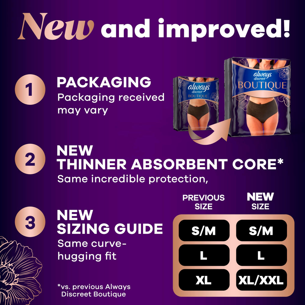 Always Discreet boutique scale comparison in hand showing portability and convenience benefit