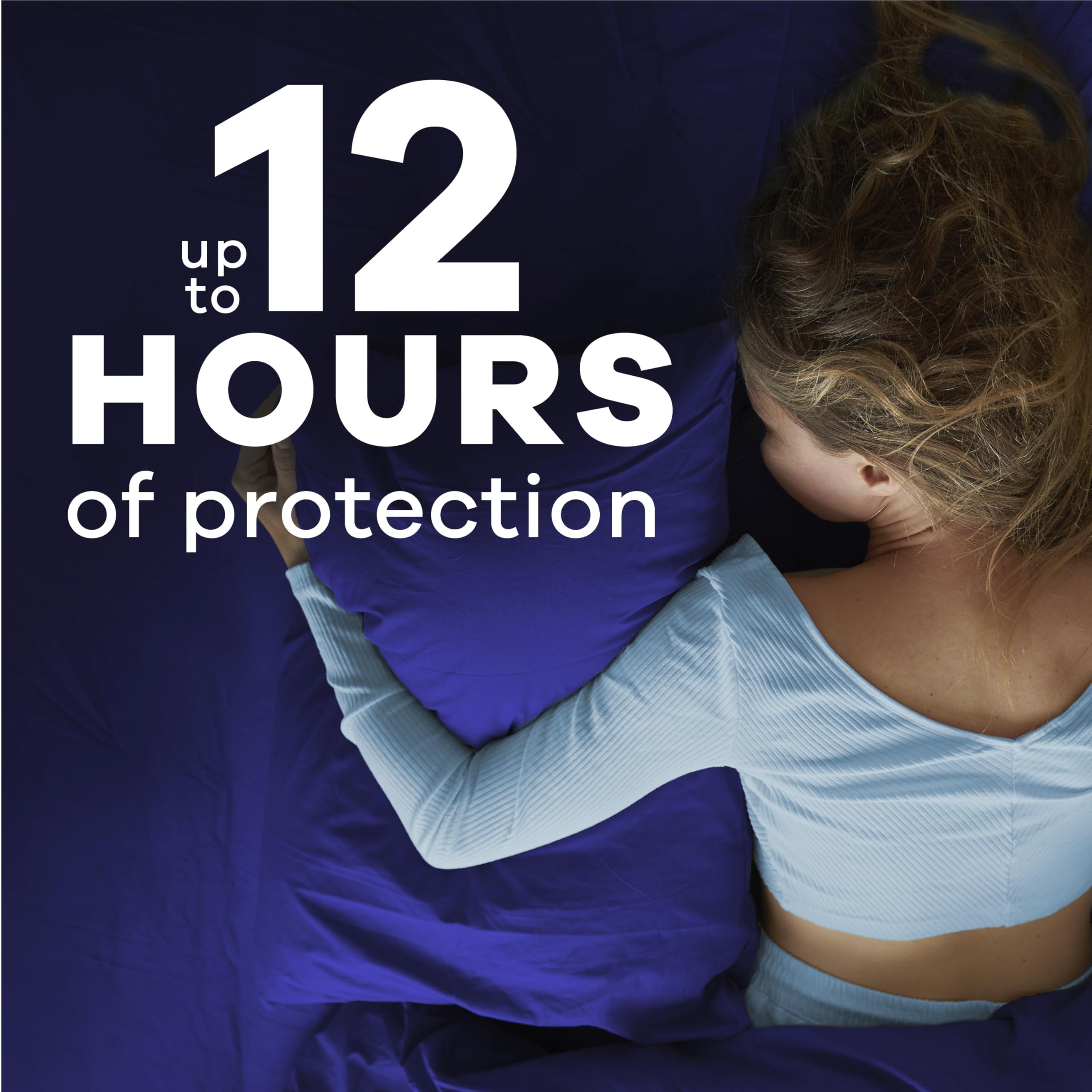 Always Infinity on nightstand setting showing overnight protection benefit