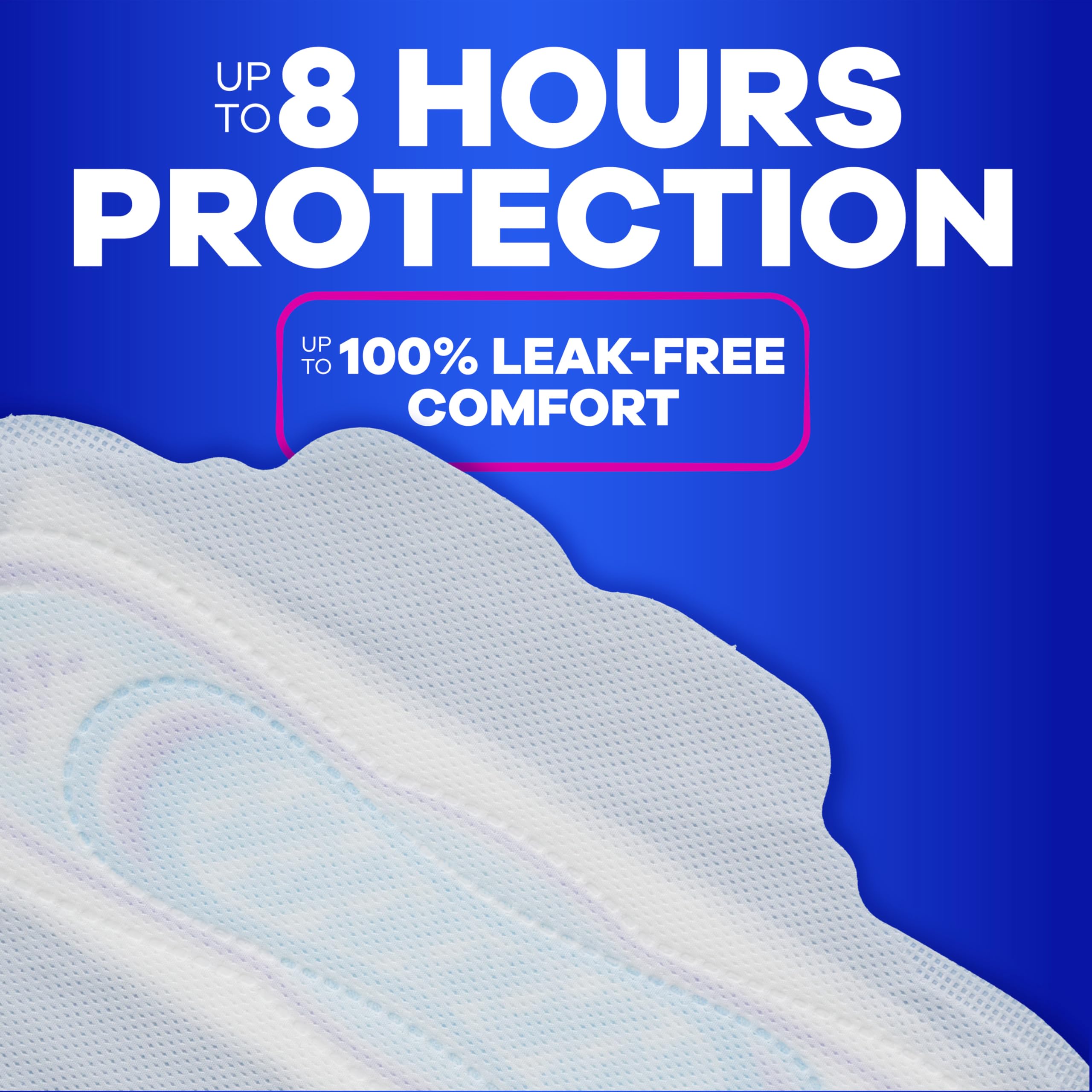 Demonstration of unwrapping and disposing an Always Ultra Thin pad, hygienic and easy