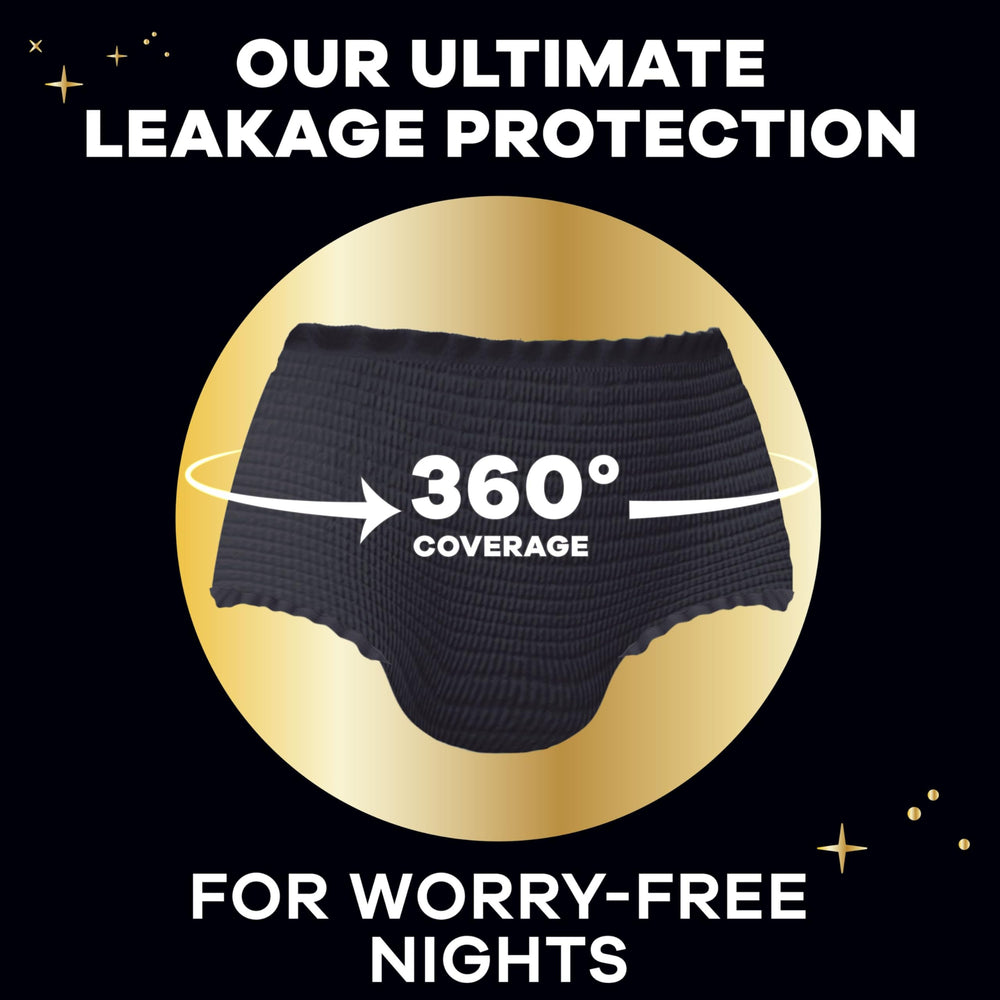 Always ZZZs elastic waistband at back, brand feature for secure comfortable fit