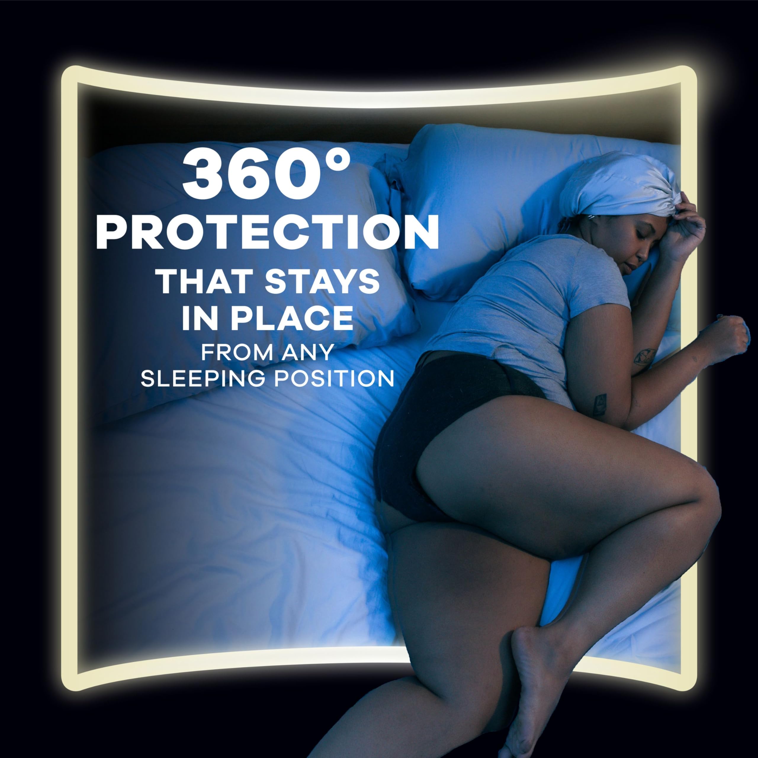 Always ZZZs next to ruler for scale, brand clarifies size L fit and coverage