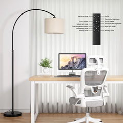 Ambimall lamp head close-up illustrating rotation mechanism for precise directional lighting