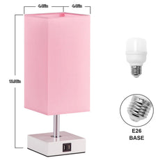 Ambimall pink lamp side profile highlighting compact silhouette and elegance