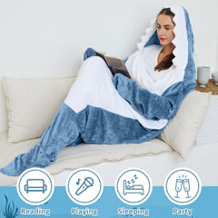 Ambitelligence side view showing enclosed foot coverage for all-night warmth