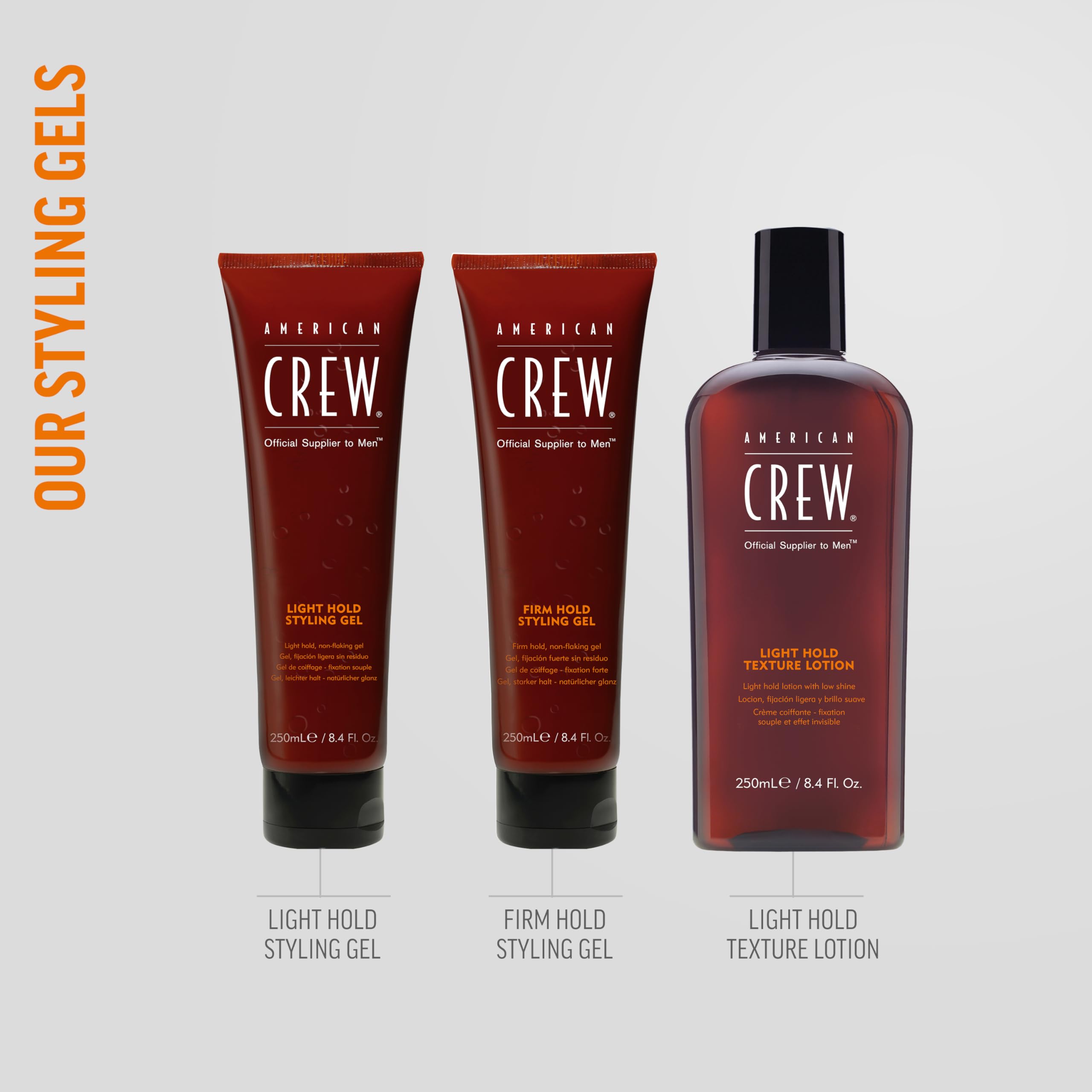 American Crew label and ingredient list detail highlighting conditioning benefits