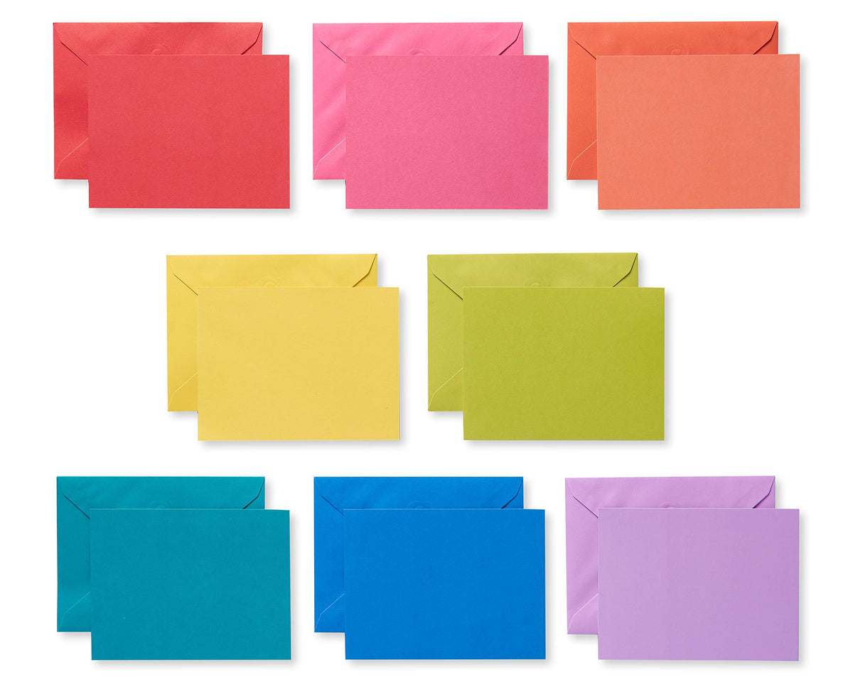 American Greetings front packaging shows 200-count pail, convenient storage benefit