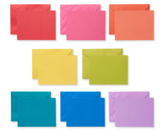 American Greetings front packaging shows 200-count pail, convenient storage benefit