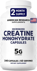 American Research Supplements front label showing product name and serving count for clear choice