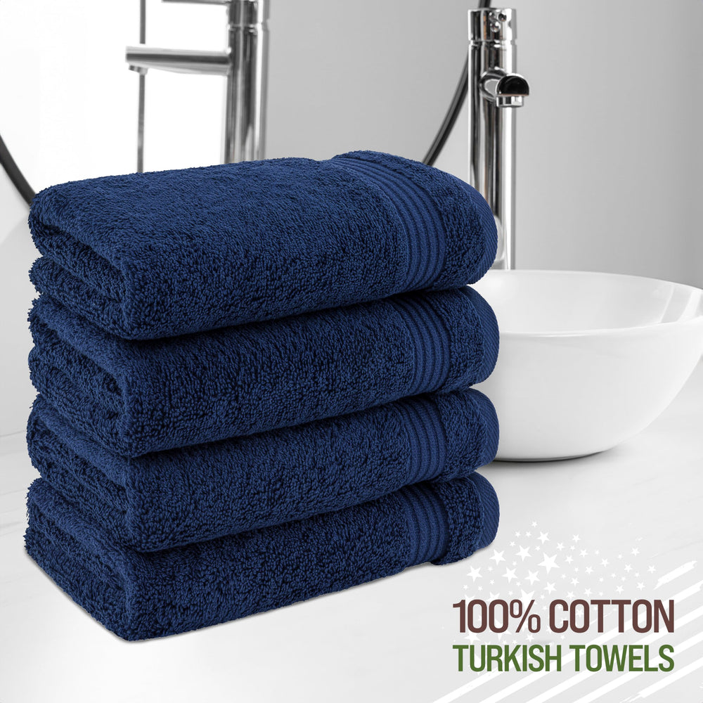 American Veteran Towel loop texture close-up highlights plush 600 GSM absorbency