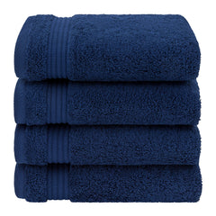 American Veteran Towel beside soap dispenser shows 16 x 28 inch size scale