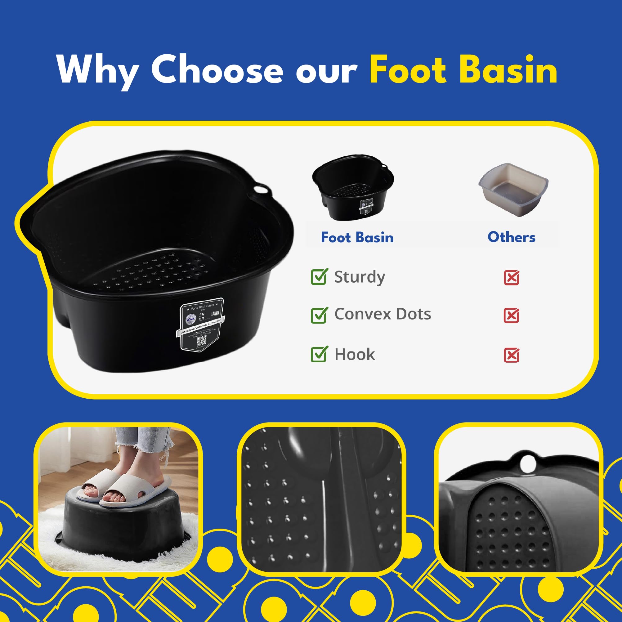 American Wellness Authority foot tub in a home spa setup showing easy integration into self-care routines