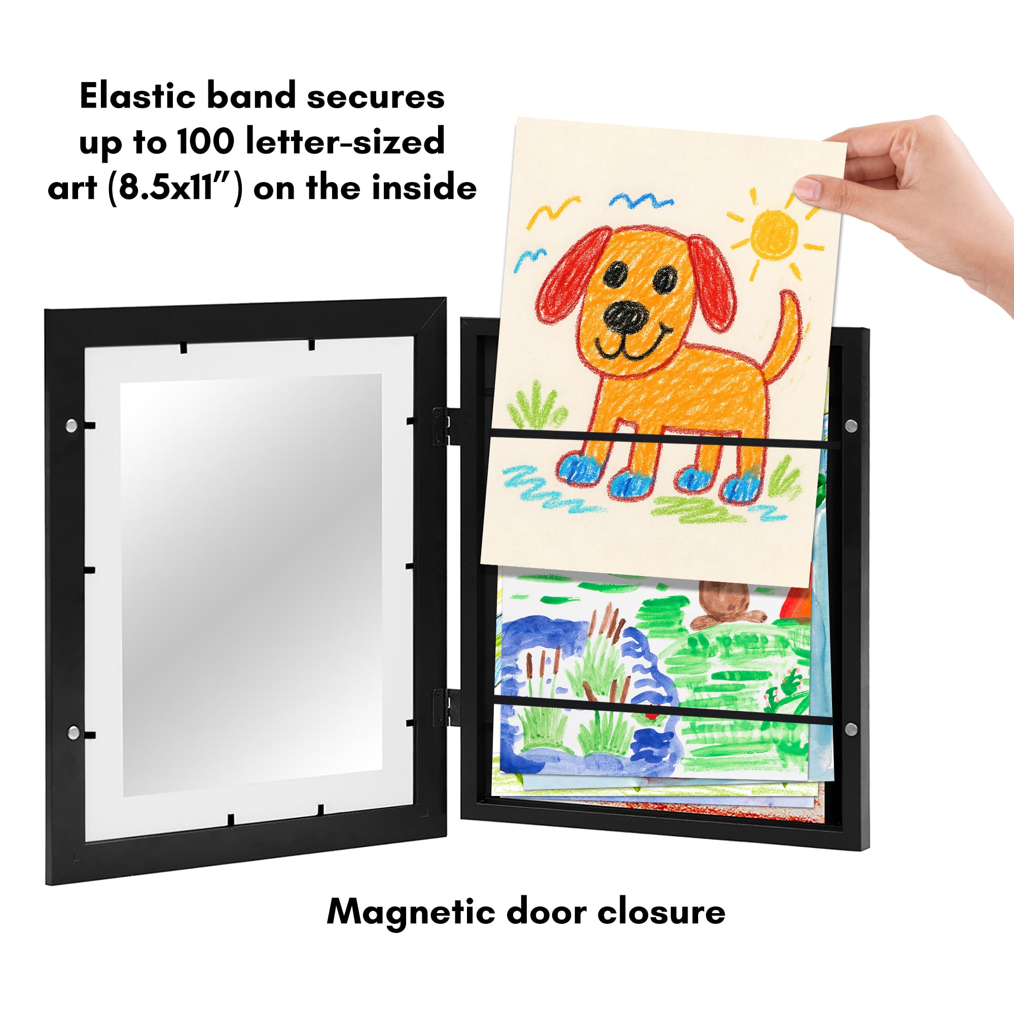 Americanflat hung in a child's room adding tidy gallery-style benefit to decor
