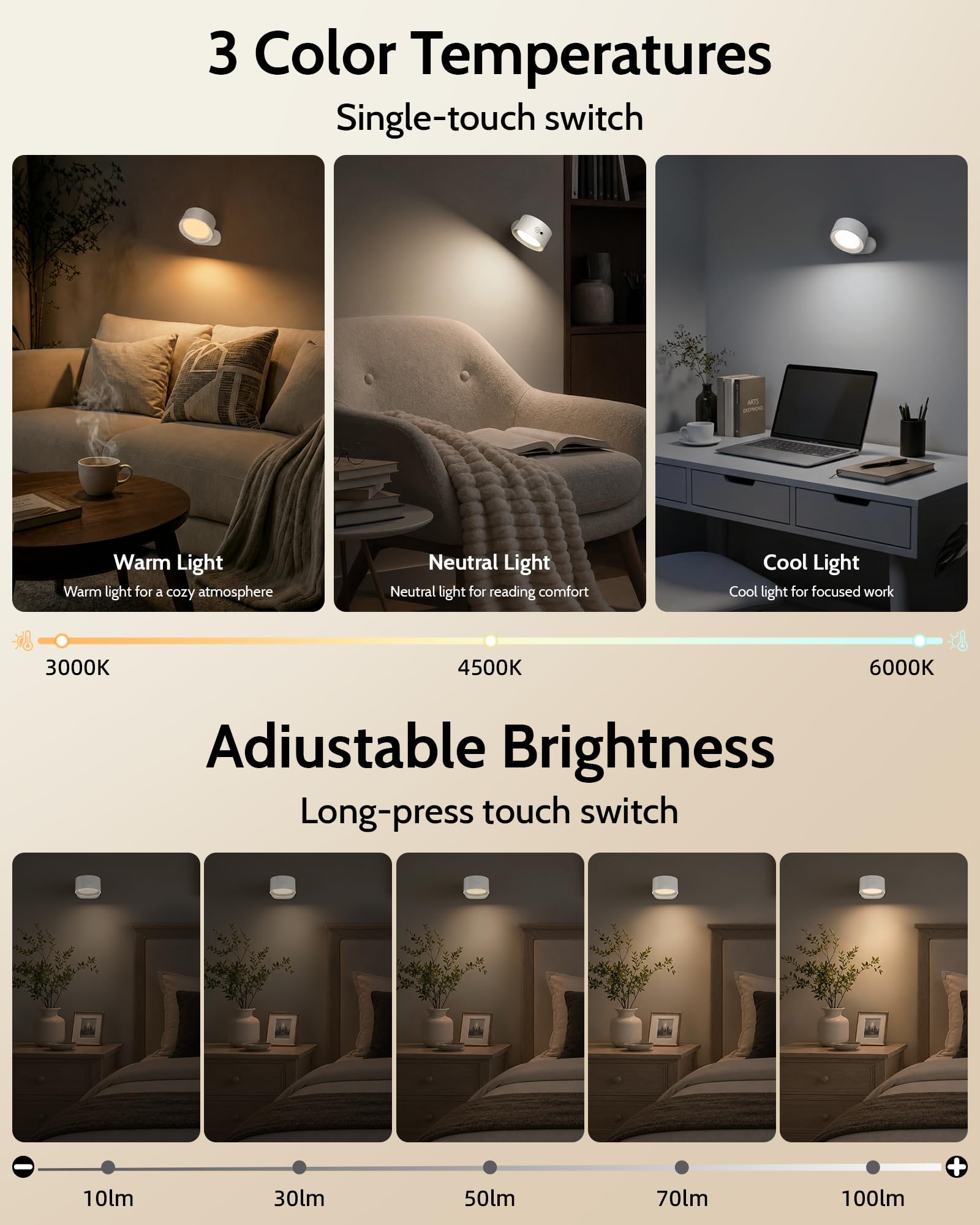AMETHEUS closeup LED panel displaying even light output and eye-friendly benefit