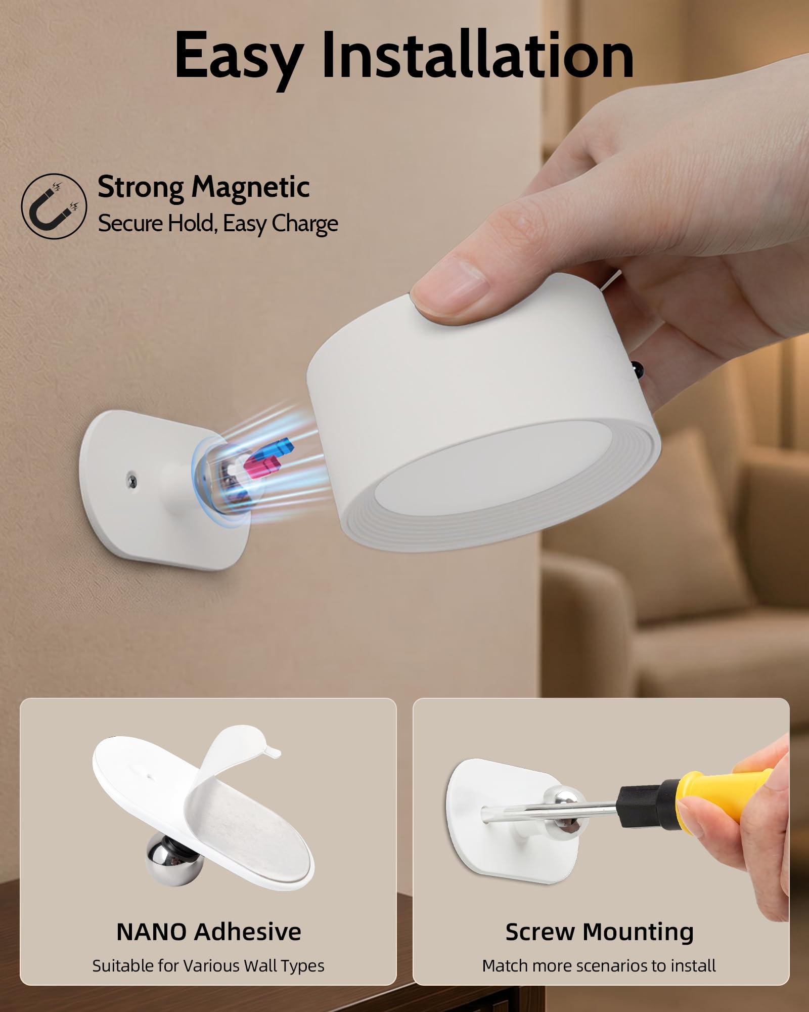 AMETHEUS USB-C charging connection showing fast recharge convenience benefit