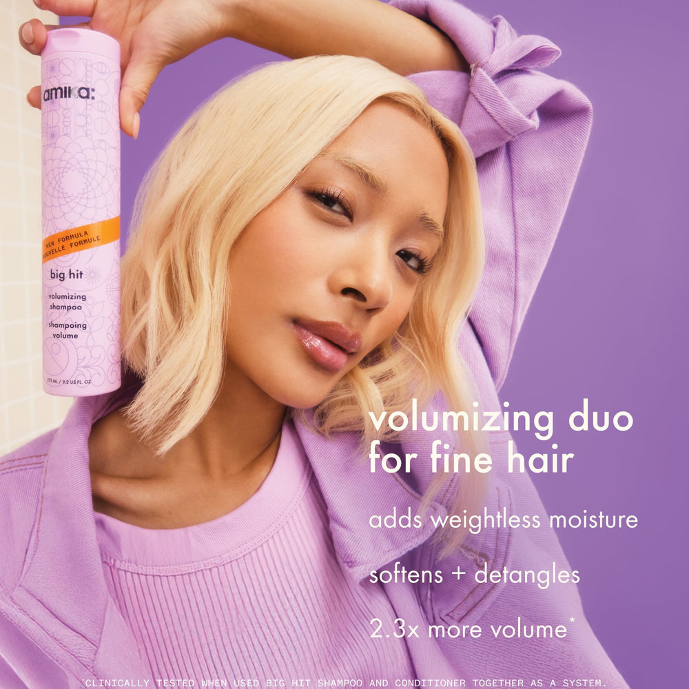amika back label with ingredients and directions highlighting transparency and guidance