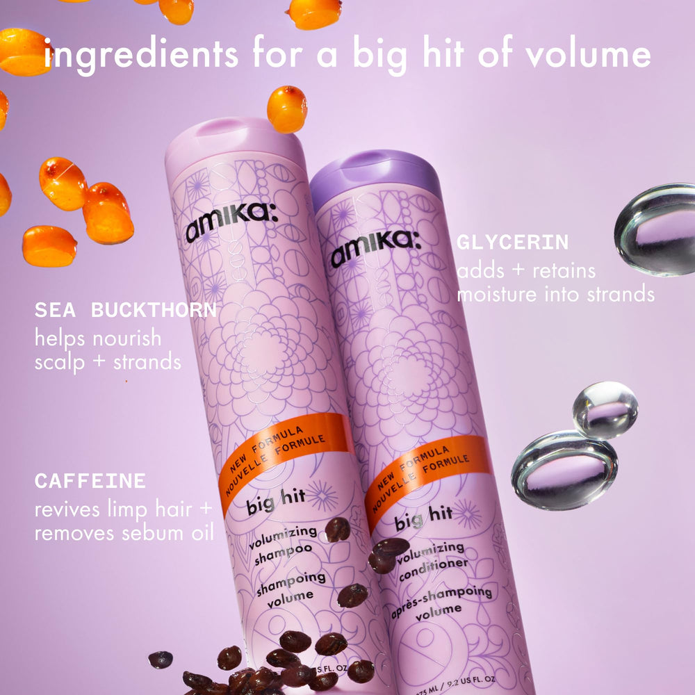 amika creamy conditioner texture close-up showing lightweight moisture and spreadability