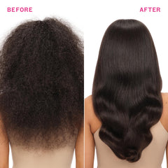 Amika cream texture close-up showing smooth conditioner for lightweight hydration
